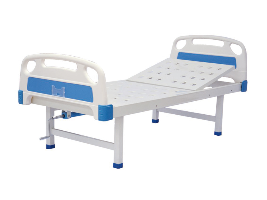br-c17 abs床頭沖孔單搖護理床