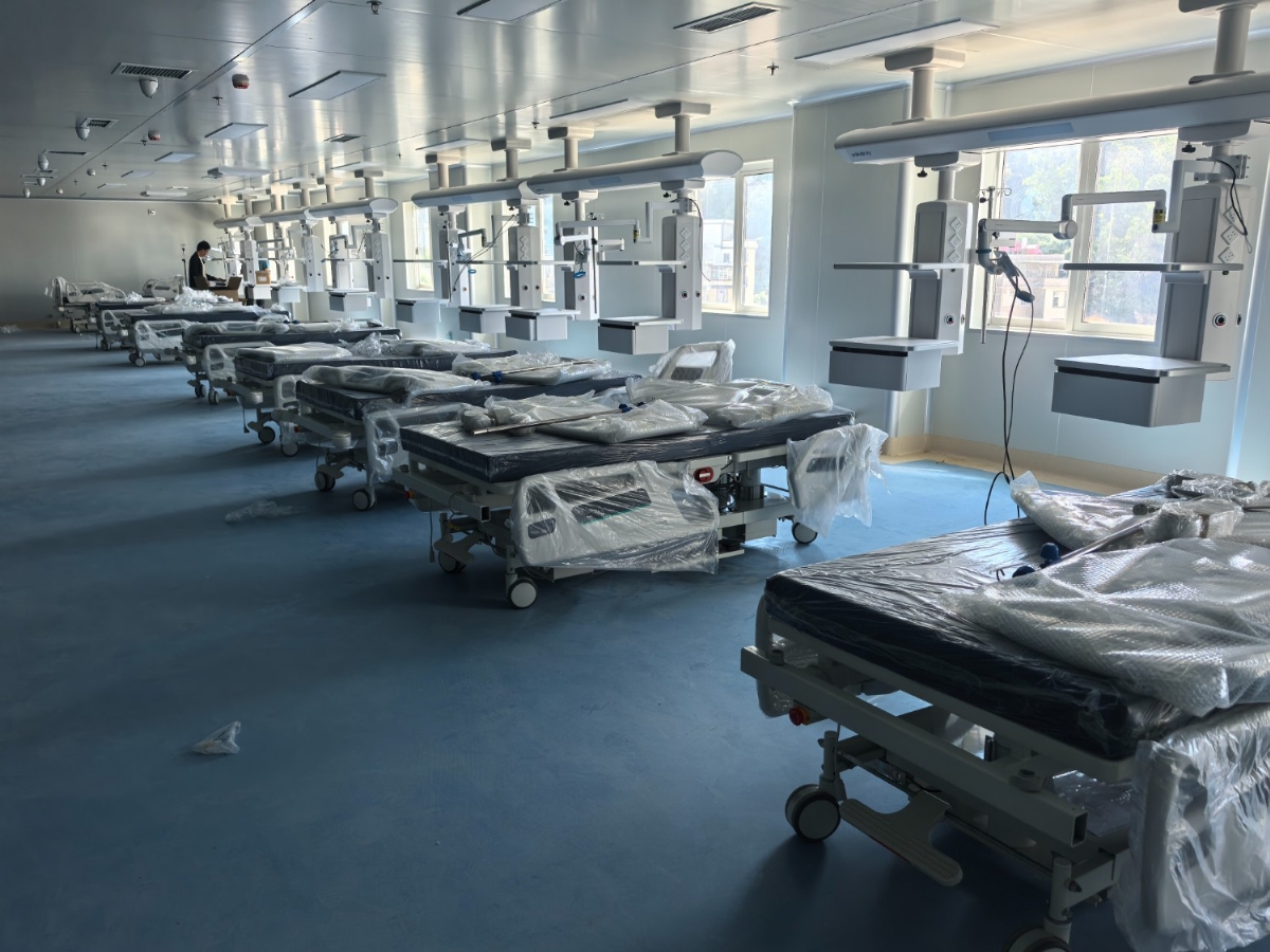 博潤醫(yī)療設(shè)備成功交付云南縣人民醫(yī)院交付一批護(hù)理床