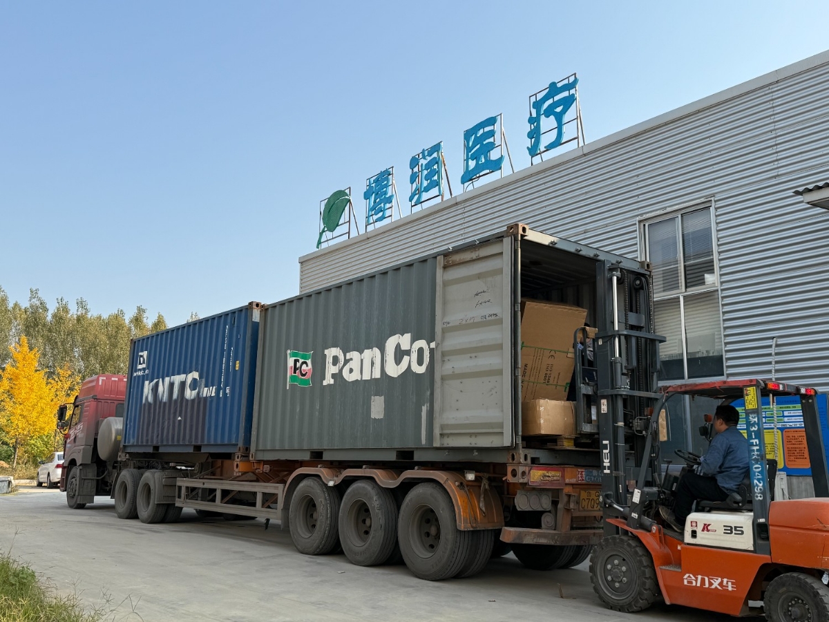 11月份 博潤護(hù)理床國內(nèi)外訂單有序交付